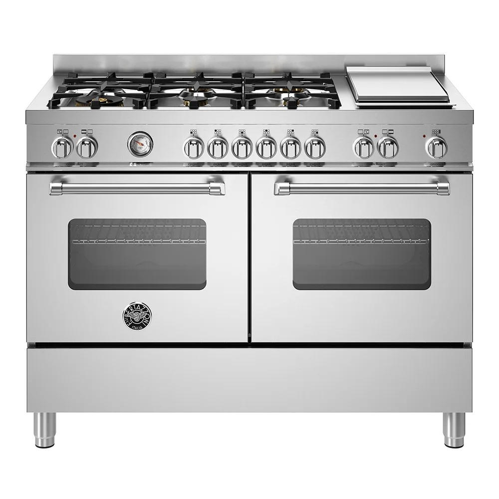 Варочный центр Master, 120 см, 6 газовых конфорок и два шкафа MAS126G2EXT