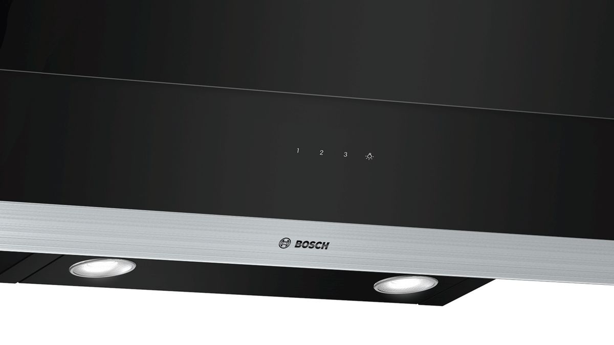 Наклонная вытяжка для настенного монтажа DWK065G60R Bosch