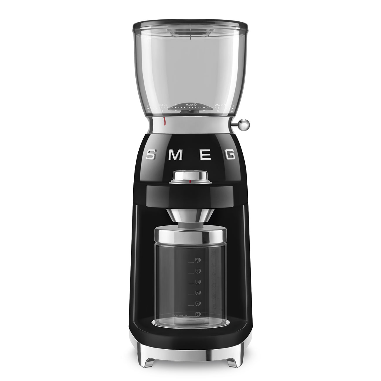 SMEG CGF11BLEU Кофемолка, Стиль 50-х, цвет чёрный